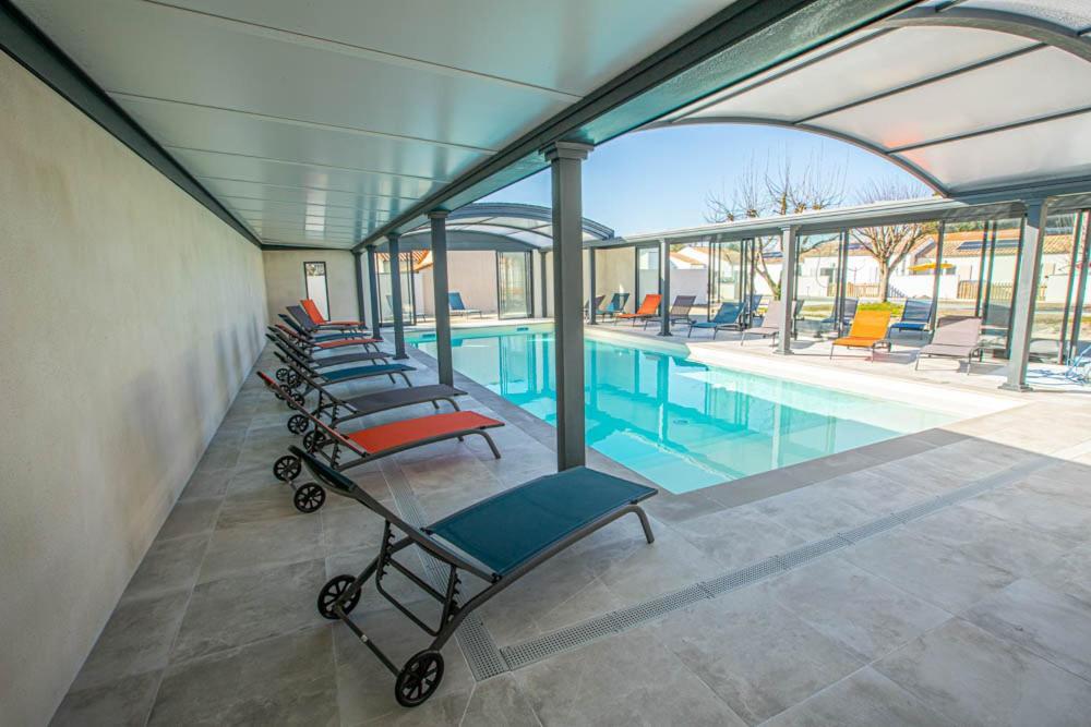 La Fregate Maison Avec Piscine/Parking/Wifi/Plages 5Kms Les Mathes Exterior foto